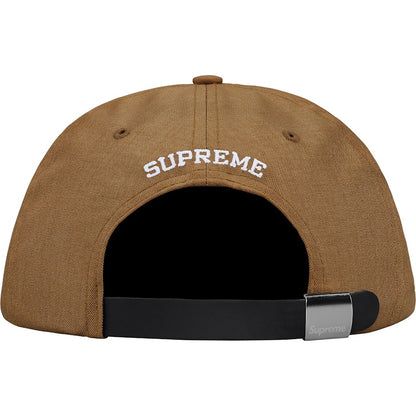 Supreme Cordura S Logo 6-Panel Sand