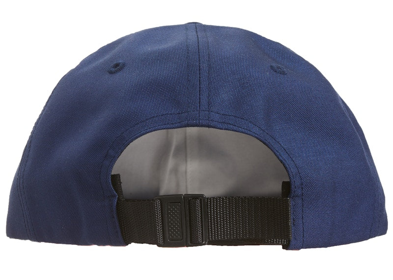Supreme Cordura Script Logo 6-Panel Navy