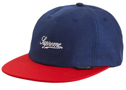 Supreme Cordura Script Logo 6-Panel Navy