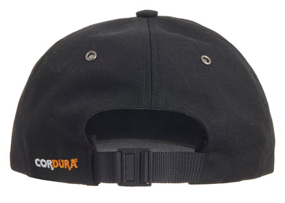 Supreme Cordura Teflon Label 6-Panel Black