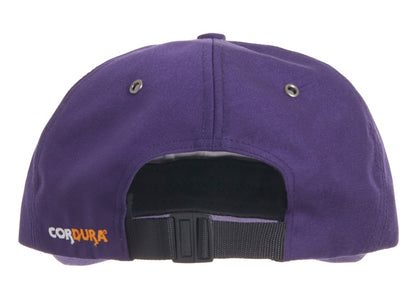 Supreme Cordura Teflon Label 6-Panel Dark Purple
