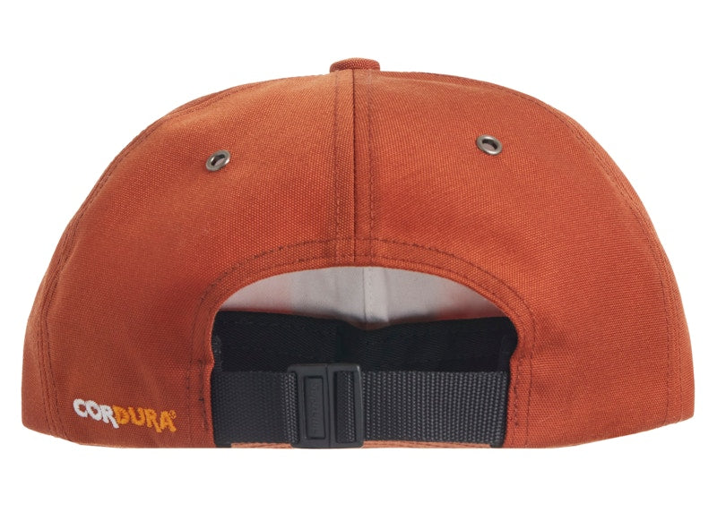Supreme Cordura Teflon Label 6-Panel Rust