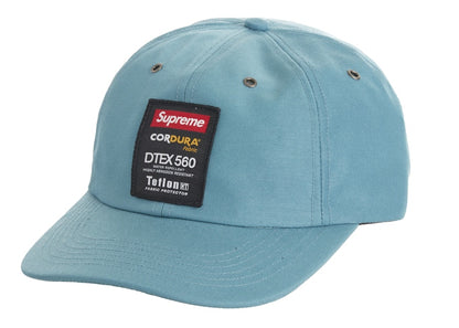 Supreme Cordura Teflon Label 6-Panel Teal