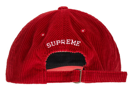 Supreme Corduroy 6-Panel Red