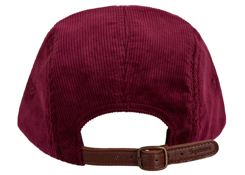 Supreme Corduroy Camp Cap (FW22) Magenta