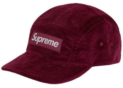 Supreme Corduroy Camp Cap (FW22) Magenta