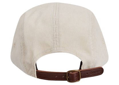 Supreme Corduroy Camp Cap (FW22) White