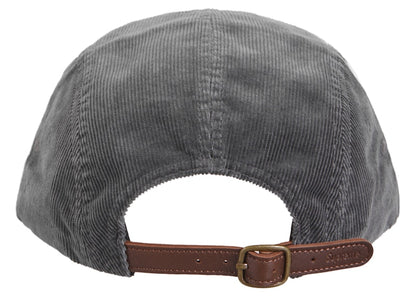 Supreme Corduroy Camp Cap (FW23) Grey