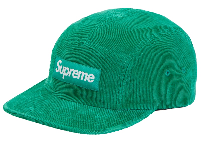 Supreme Corduroy Camp Cap (FW23) Green