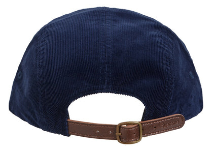 Supreme Corduroy Camp Cap (FW23) Navy