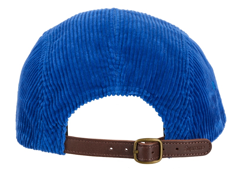 Supreme Corduroy Camp Cap (FW24) Blue