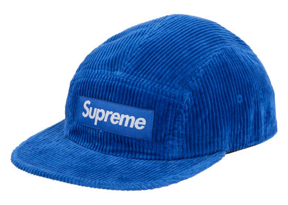 Supreme Corduroy Camp Cap (FW24) Blue