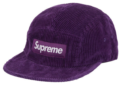 Supreme Corduroy Camp Cap (FW24) Purple
