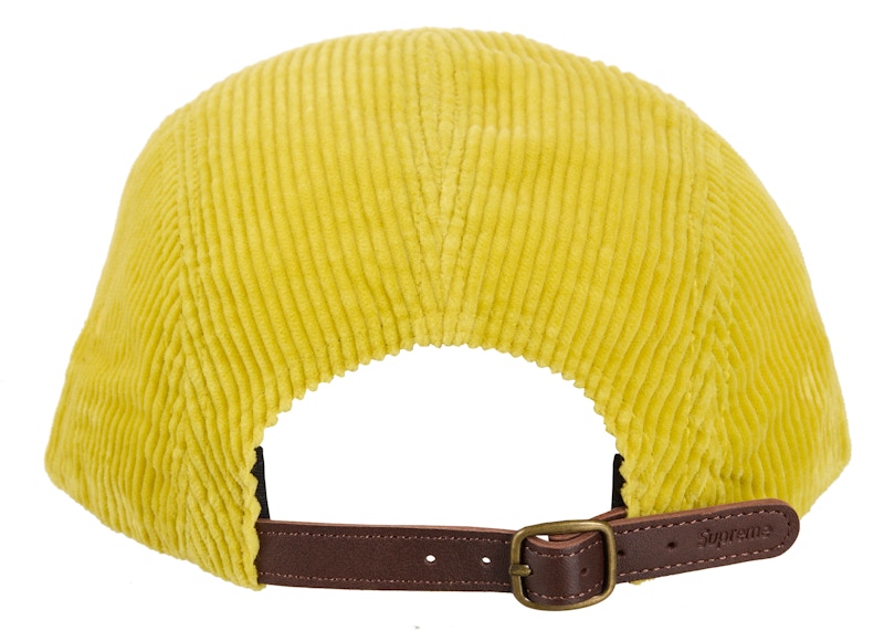 Supreme Corduroy Camp Cap (FW24) Yellow