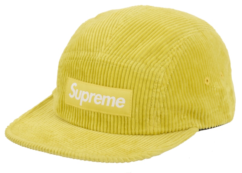 Supreme Corduroy Camp Cap (FW24) Yellow