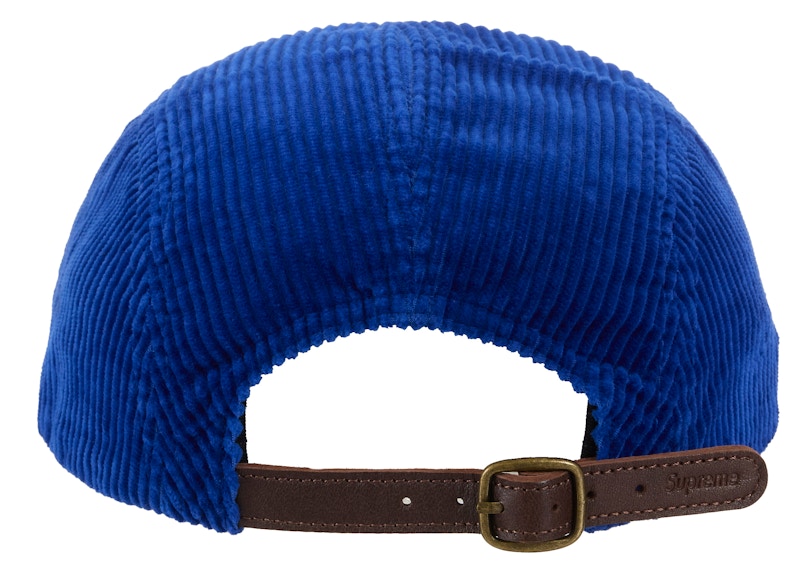 Supreme Corduroy Camp Cap (FW25) Blue
