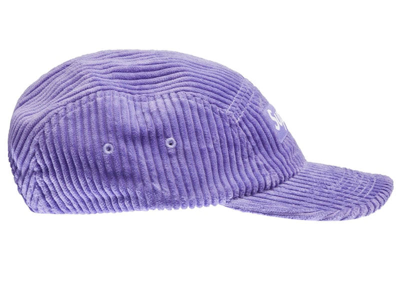 Supreme Corduroy Camp Cap Cap (SS22) Lavender