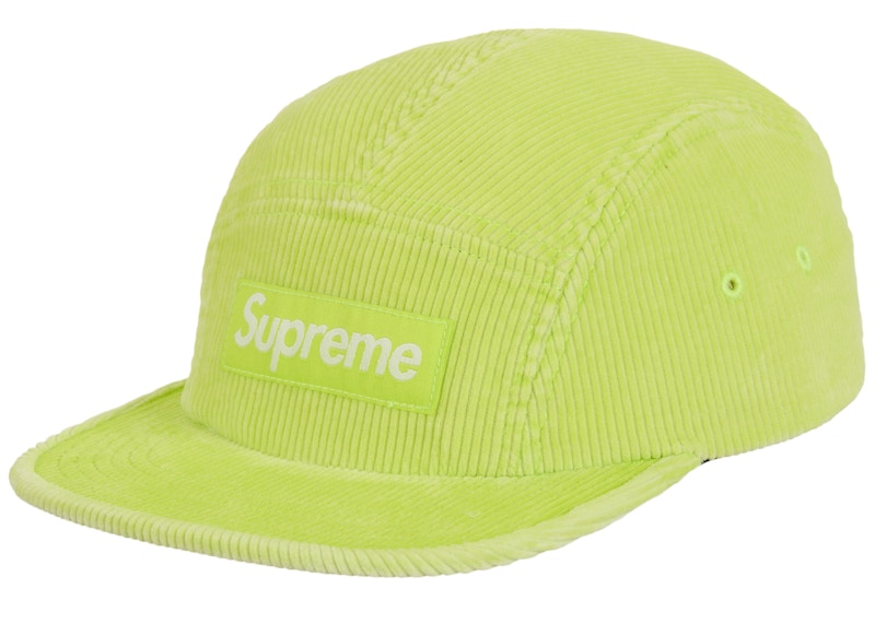 Supreme Corduroy Camp Cap (SS25) Bright Green