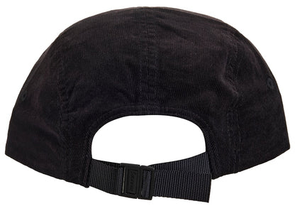 Supreme Corduroy Pocket Camp Cap (FW24) Black