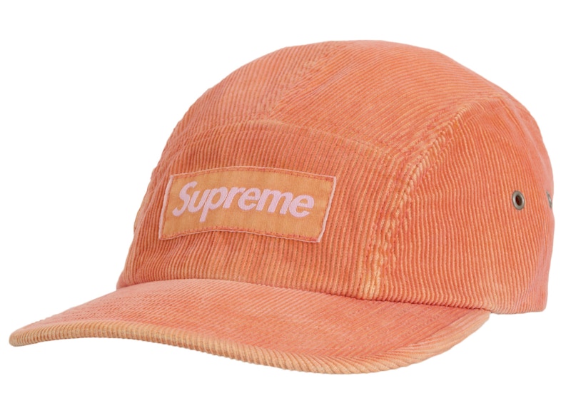 Supreme Corduroy Pocket Camp Cap Peach
