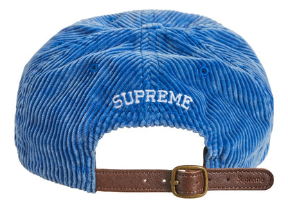 Supreme Corduroy S Logo 6-Panel (FW23) Royal