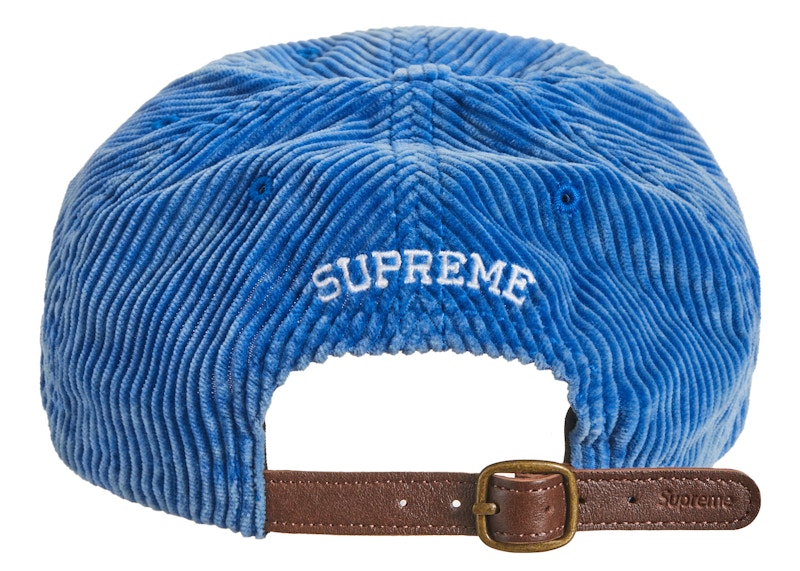 Supreme Corduroy S Logo 6-Panel (FW23) Royal