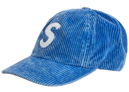 Supreme Corduroy S Logo 6-Panel (FW23) Royal
