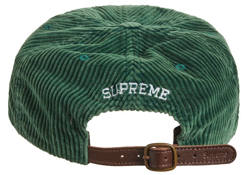 Supreme Corduroy S Logo 6-Panel (FW23) Green