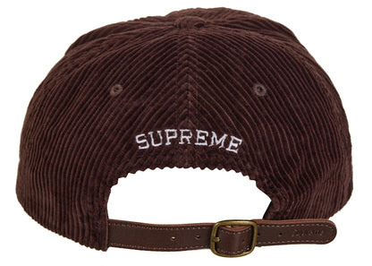 Supreme Corduroy S Logo 6-Panel (FW24) Dark Brown