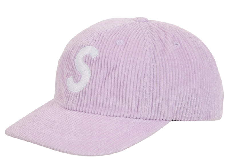 Supreme Corduroy S Logo 6-Panel (FW24) Light Purple