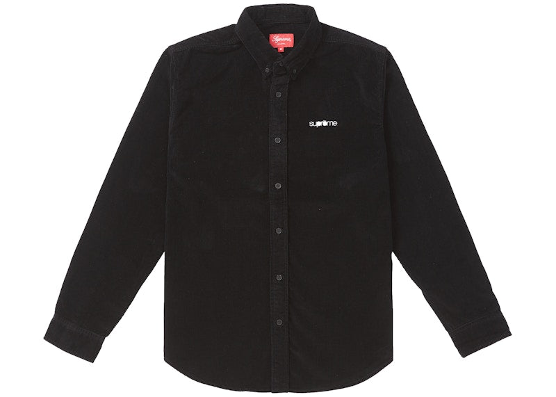 Supreme Corduroy Shirt Black