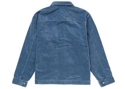 Supreme Corduroy Zip Jacket Blue