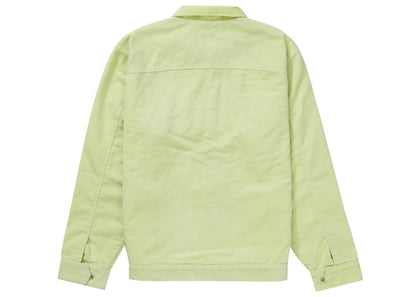 Supreme Corduroy Zip Jacket Pale Yellow