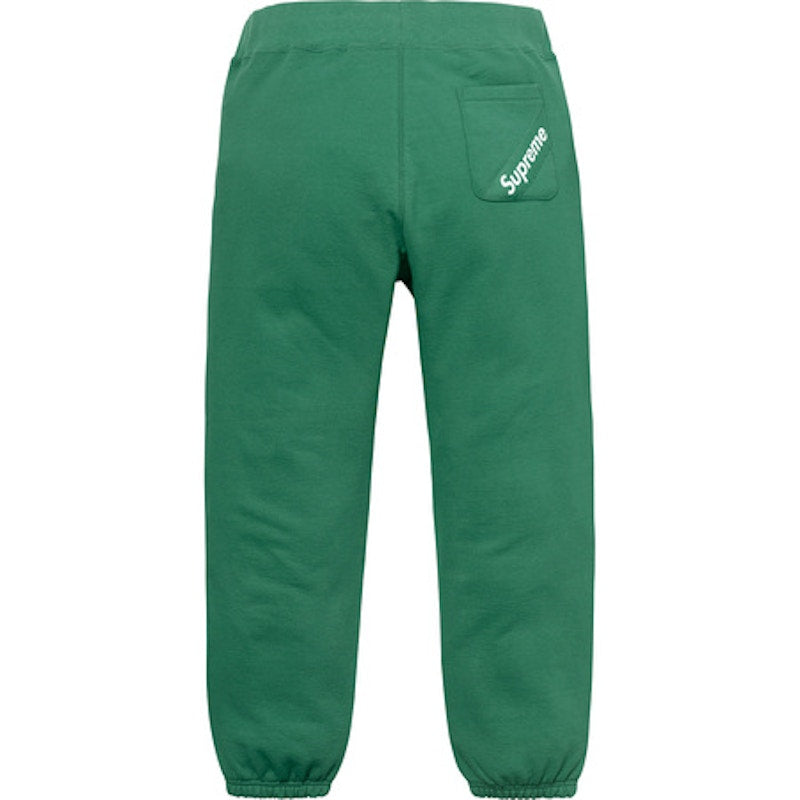Supreme Corner Label Sweatpant Light Pine