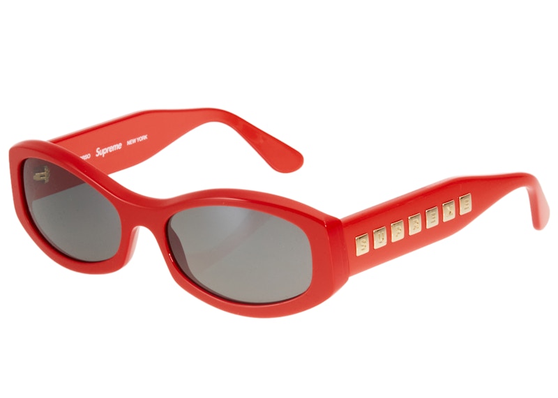 Supreme Corso Sunglasses Red