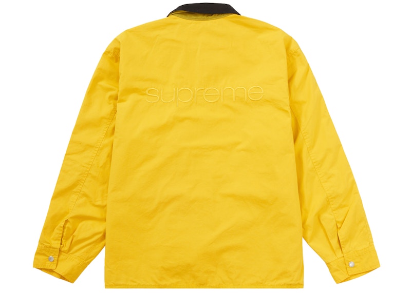 Supreme Cotton Utility Jacket Sulfur