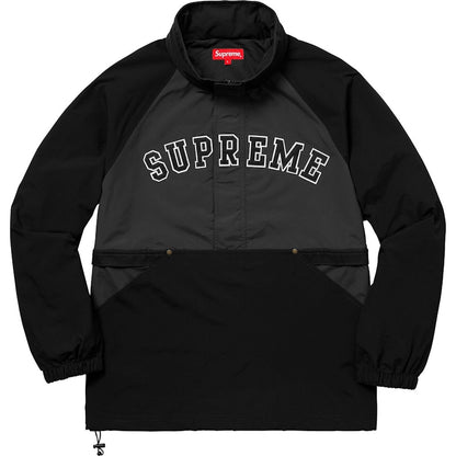 Supreme Court Half Zip Pullover Black