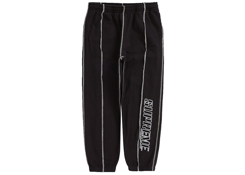 Supreme Coverstitch Sweatpant Black
