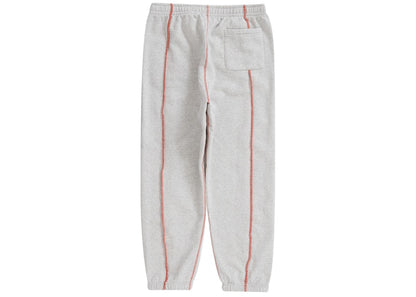 Supreme Coverstitch Sweatpant Heather Grey