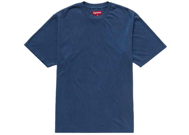 Supreme Cracked Back Arc S/S Top Navy
