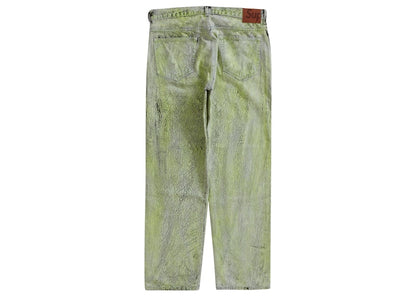 Supreme Crackle Regular Jean Multicolor