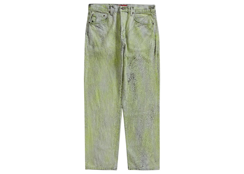 Supreme Crackle Regular Jean Multicolor