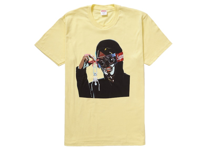Supreme Creeper Tee Pale Yellow