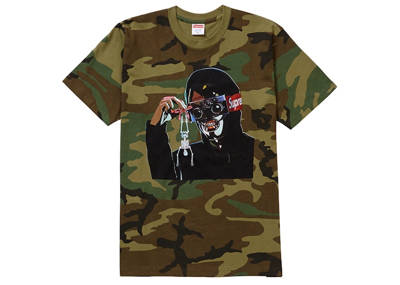 Supreme Creeper Tee Woodland Camo