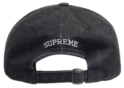 Supreme Crest 6-Panel Black