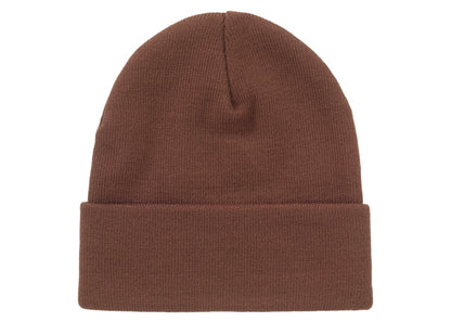 Supreme Crest Beanie Brown