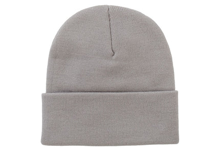Supreme Crest Beanie Grey