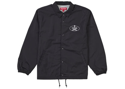 Supreme Crest Coaches Jacket Black