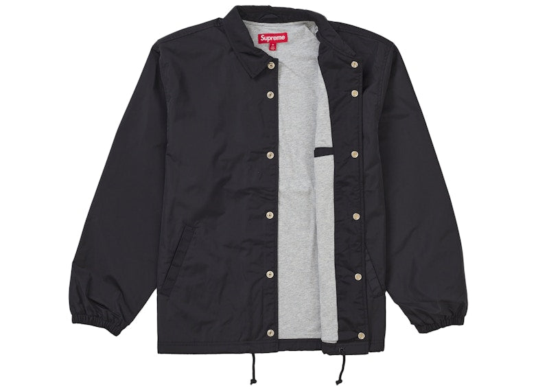 Supreme Crest Coaches Jacket Black