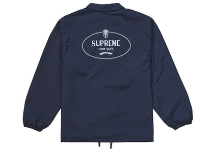 Supreme Crest Coaches Jacket Navy